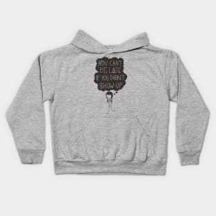 Never Late Kids Hoodie